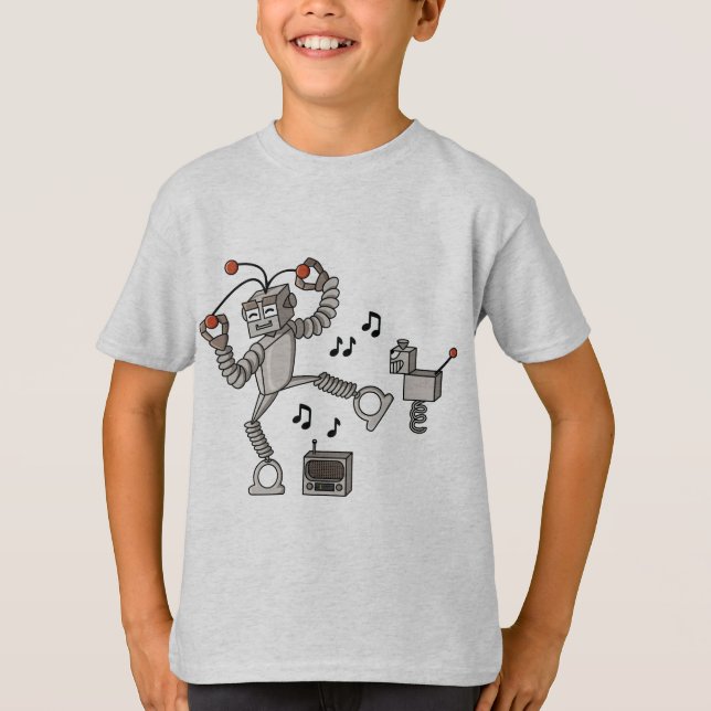 Dansrobot T-shirt (Framsida)