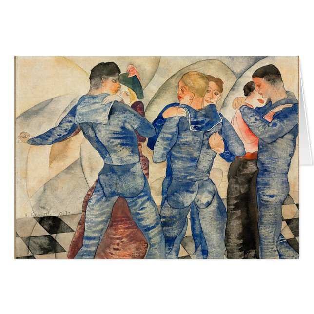 Danssjömän Hälsningskort (Framsidan Horizontal)