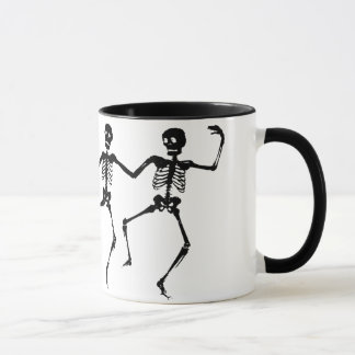 Dansskelett (Halloween) Mugg