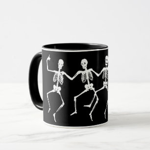 Dansskelettmugg Mugg