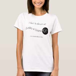 Dansskjorta för studio 4 tee shirt