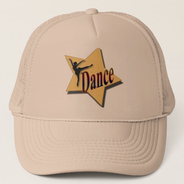 dansstjärnhatt med dansare truckerkeps (Framsida)