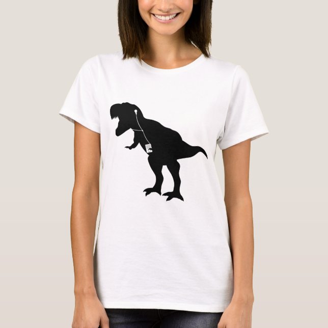 DansT-Rex design T-shirt (Framsida)