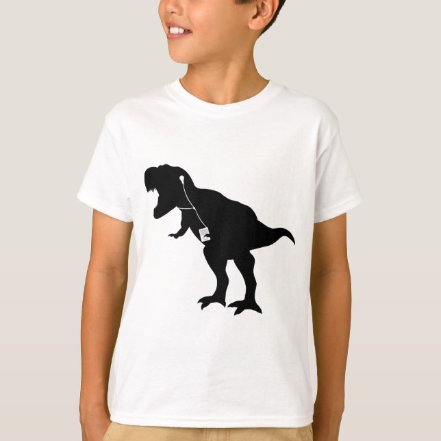 DansT-Rex design Tee Shirt (Framsida)