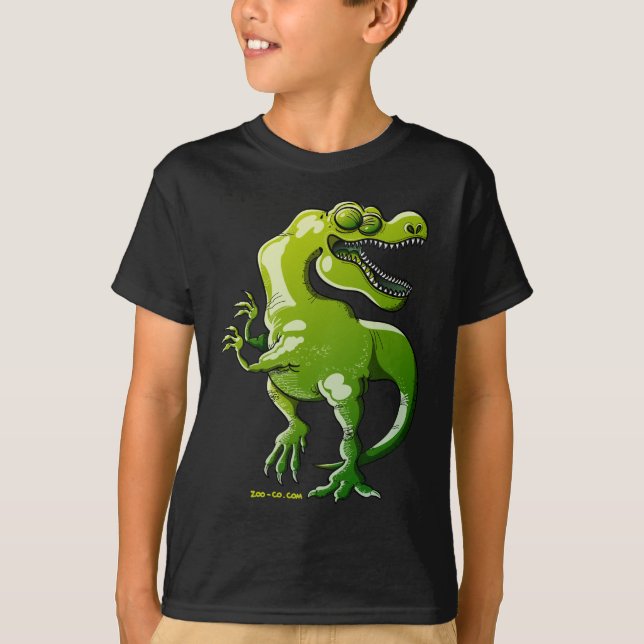 DansTyrannosaurus Rex T-shirt (Framsida)