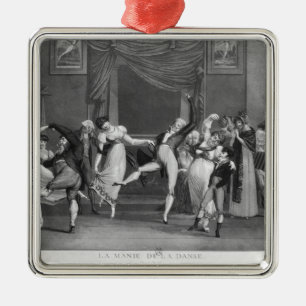 Dansvanvett, 1809 julgransprydnad metall