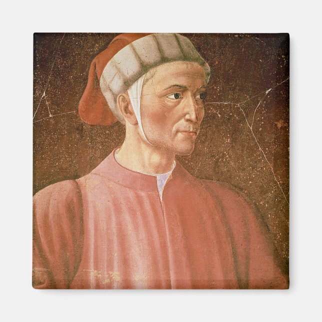 Dante Alighieri (1265-1321), närmare uppgifter om  Magnet (Framsidan)