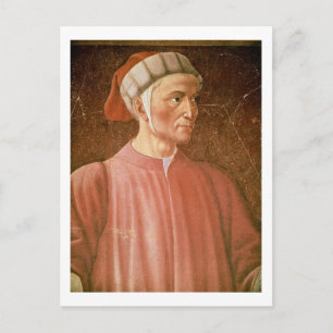 Dante Alighieri (1265-1321), närmare uppgifter om Vykort