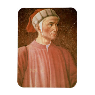 Dante Alighieri (1265-1321) specificerar av hans Magnet