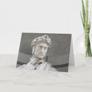 Dante Alighieri Blanka anteckningskort