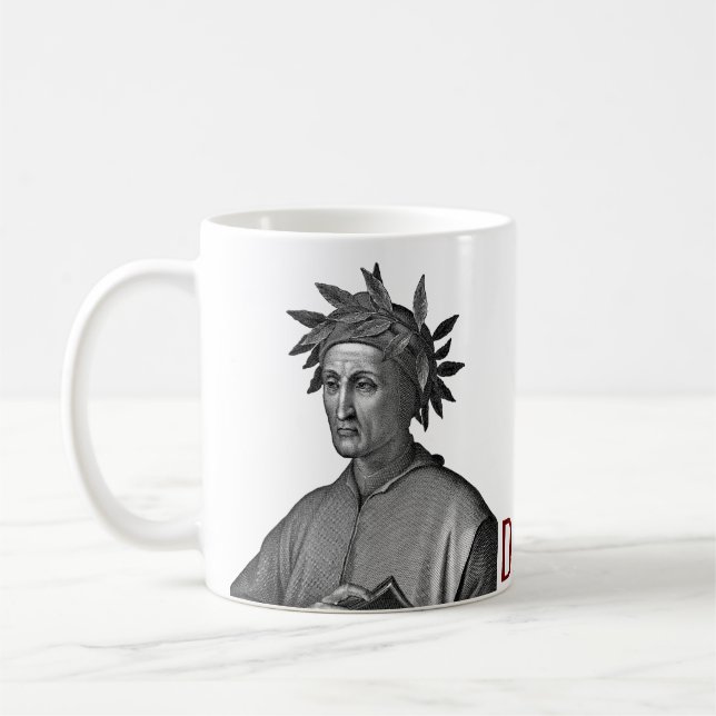 Dante Alighieri Kaffemugg (Vänster)