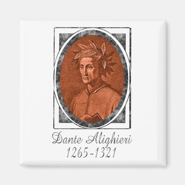 Dante Alighieri Magnet (Framsidan)