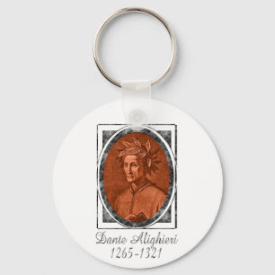 Dante Alighieri Nyckelring