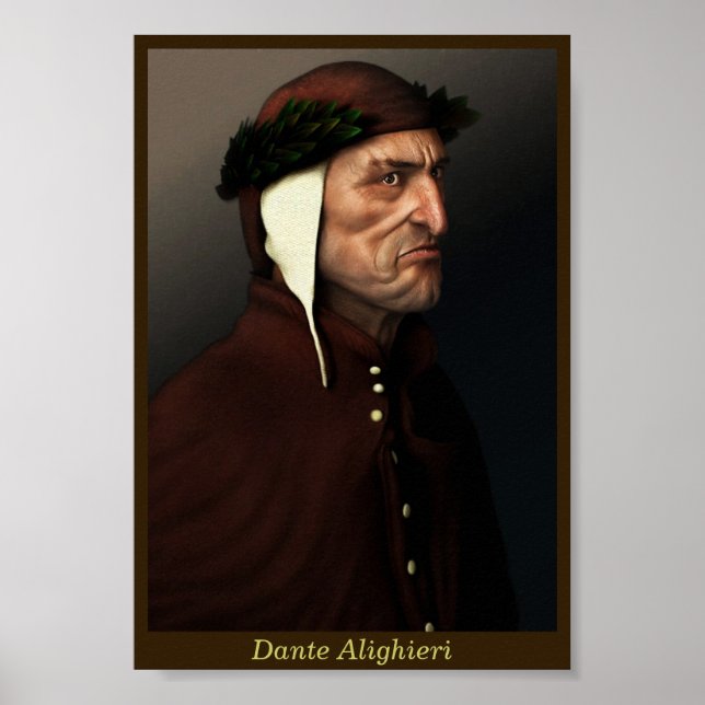 Dante Alighieri Poster (Framsidan)