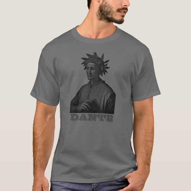 Dante Alighieri T-Shirt (Framsida)
