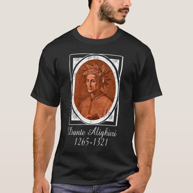 Dante Alighieri Tee Shirt (Framsida)
