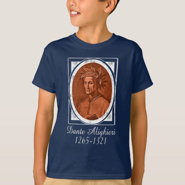 Dante Alighieri Tee Shirt (Framsida)