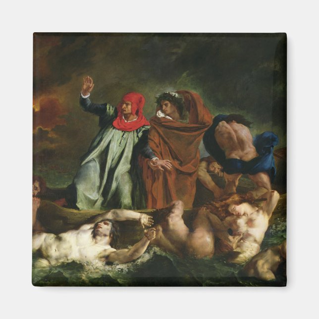 Dante and Virgil in the Underworld, 1822 Magnet (Framsidan)