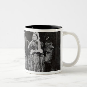 Dante, Christina, Frances och William Rossetti Två-Tonad Mugg