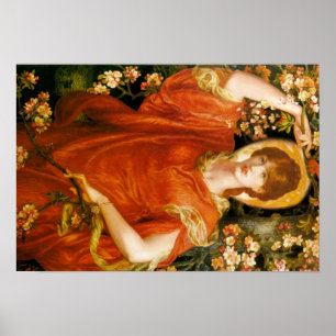 Dante Gabriel Rossetti Art Poster