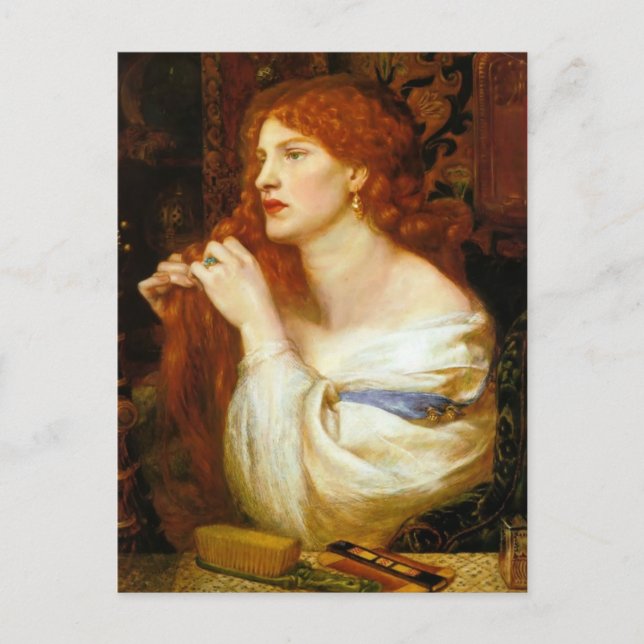 Dante Gabriel Rossetti: Aurelia Vykort (Framsida)