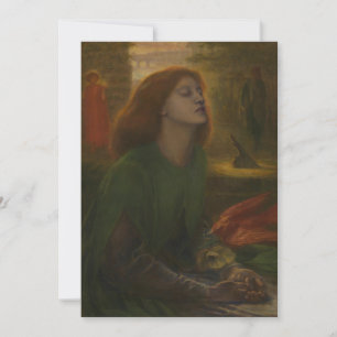 Dante Gabriel Rossetti - Beata Beatrix Inbjudningar