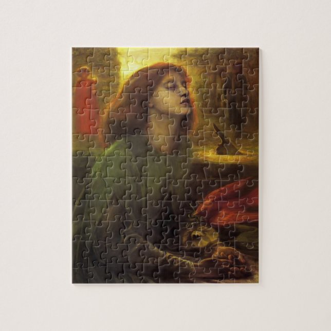 Dante Gabriel Rossetti- Beata Beatrix Pussel (Vertikal)