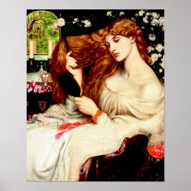 Dante Gabriel Rossetti | Dam Lilith Poster (Framsidan)