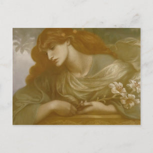 Dante Gabriel Rossetti: Den välsignade Damozel-stu Vykort