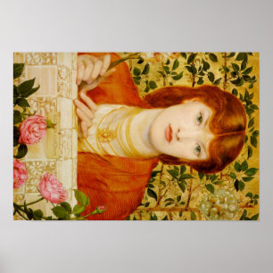 Dante Gabriel Rossetti konst Poster