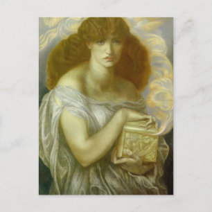 Dante Gabriel Rossetti: Pandora Vykort
