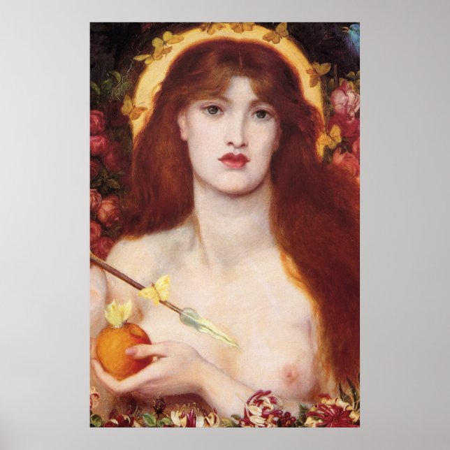 Dante Gabriel Rossetti Poster (Framsidan)