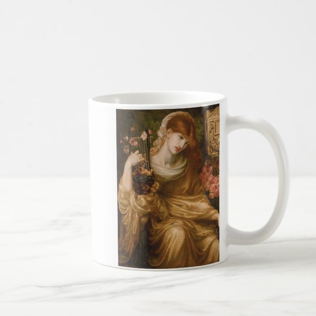 Dante Gabriel Rossetti,Roman Widow Kaffemugg (Höger)