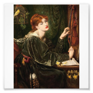 Dante Gabriel Rossetti - Veronica Veronese Fototryck