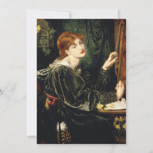 Dante Gabriel Rossetti - Veronica Veronese Inbjudningar