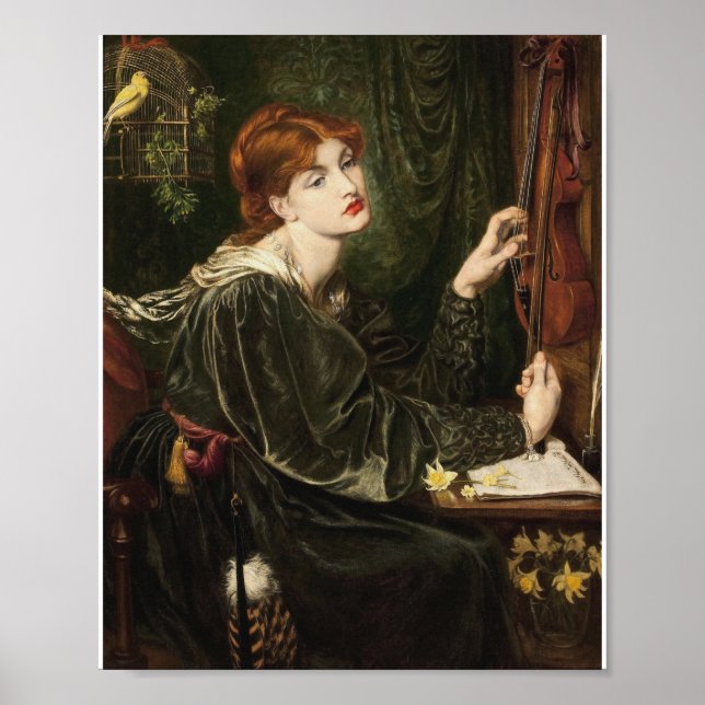 Dante Gabriel Rossetti - Veronica Veronese Poster (Framsidan)