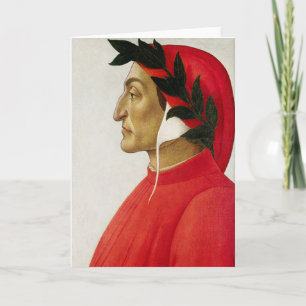 Dante hälsningkort kort