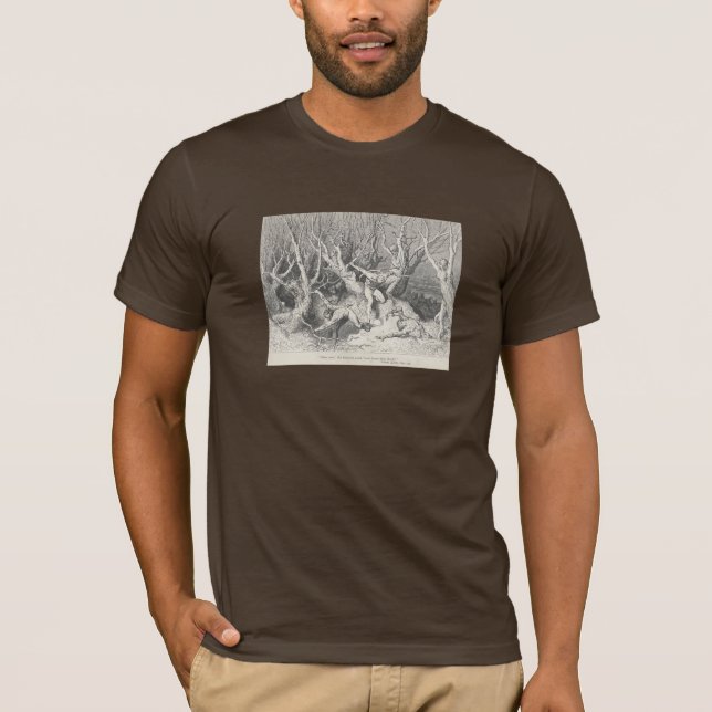 Dante: Inferno T-shirt (Framsida)