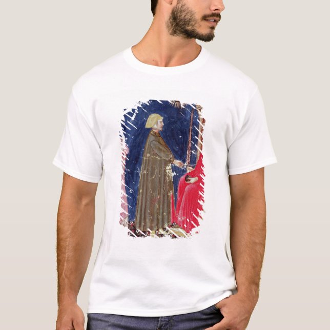 Dante och Beatrice för Justinian Tee (Framsida)