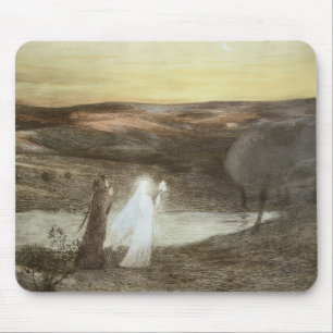 Dante och Beatrice, från "Moderne L'Estampe", pub Musmatta