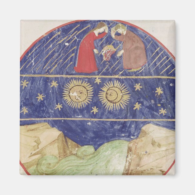 Dante och Beatrice Magnet (Framsidan)