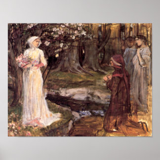 Dante och Beatrice Poster