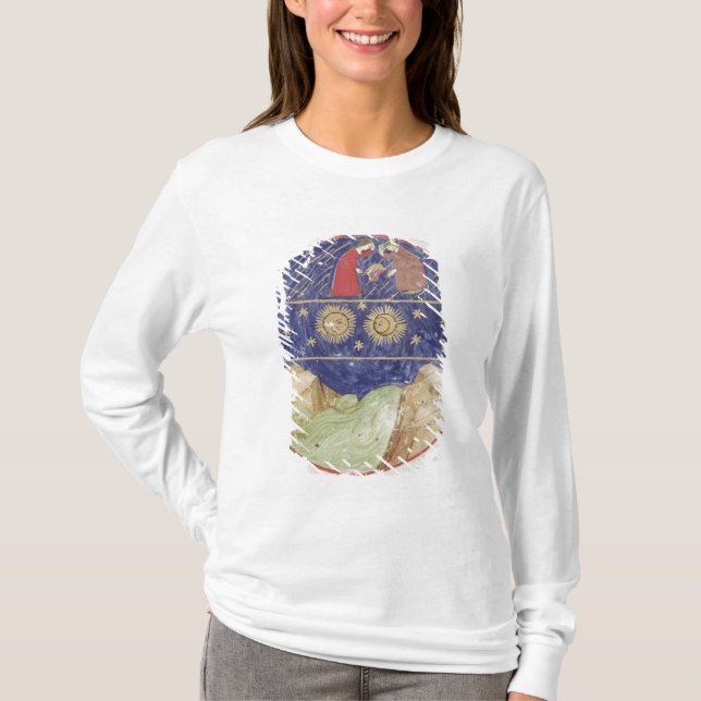 Dante och Beatrice T-shirt (Framsida)