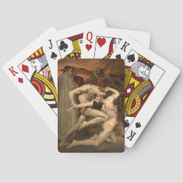 Dante och Vergilius i helvetet (av Bouguereau) Casinokort