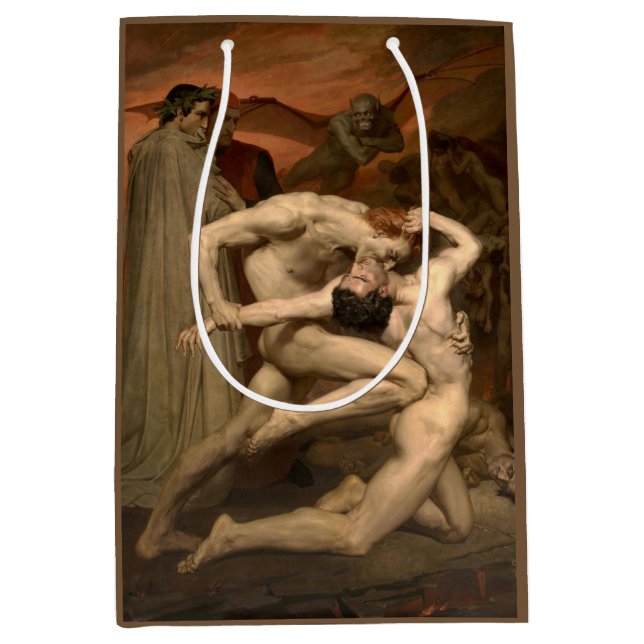 Dante och Virgil i helvetet (av Bouguereau) (Framsidan)