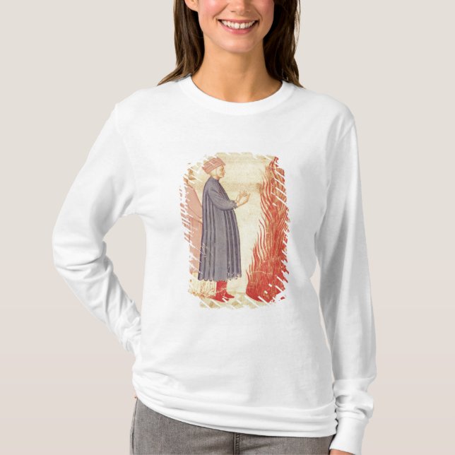 Dante och Virgil känner igen Ulysees T-shirt (Framsida)