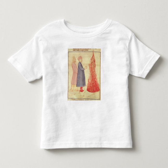Dante och Virgil känner igen Ulysees Tee Shirt (Framsida)