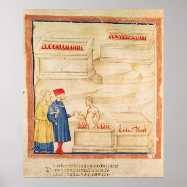 Dante och Virgil-upptäckten Count Ugolino Poster (Framsidan)