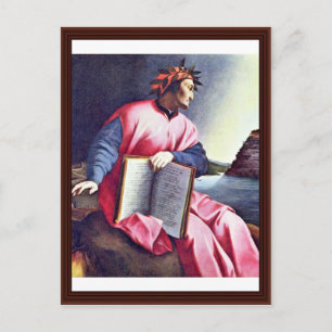 Dante Porträtt Vykort
