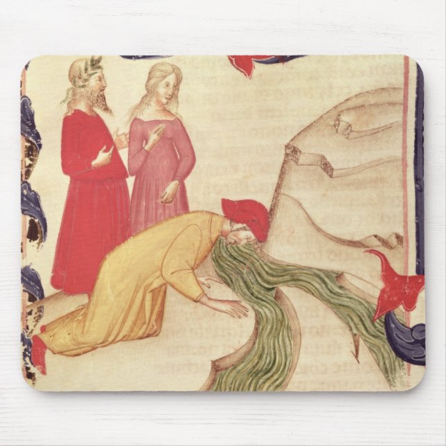 Dante rena som är självt, innan att skriva in musmatta (Framsidan)